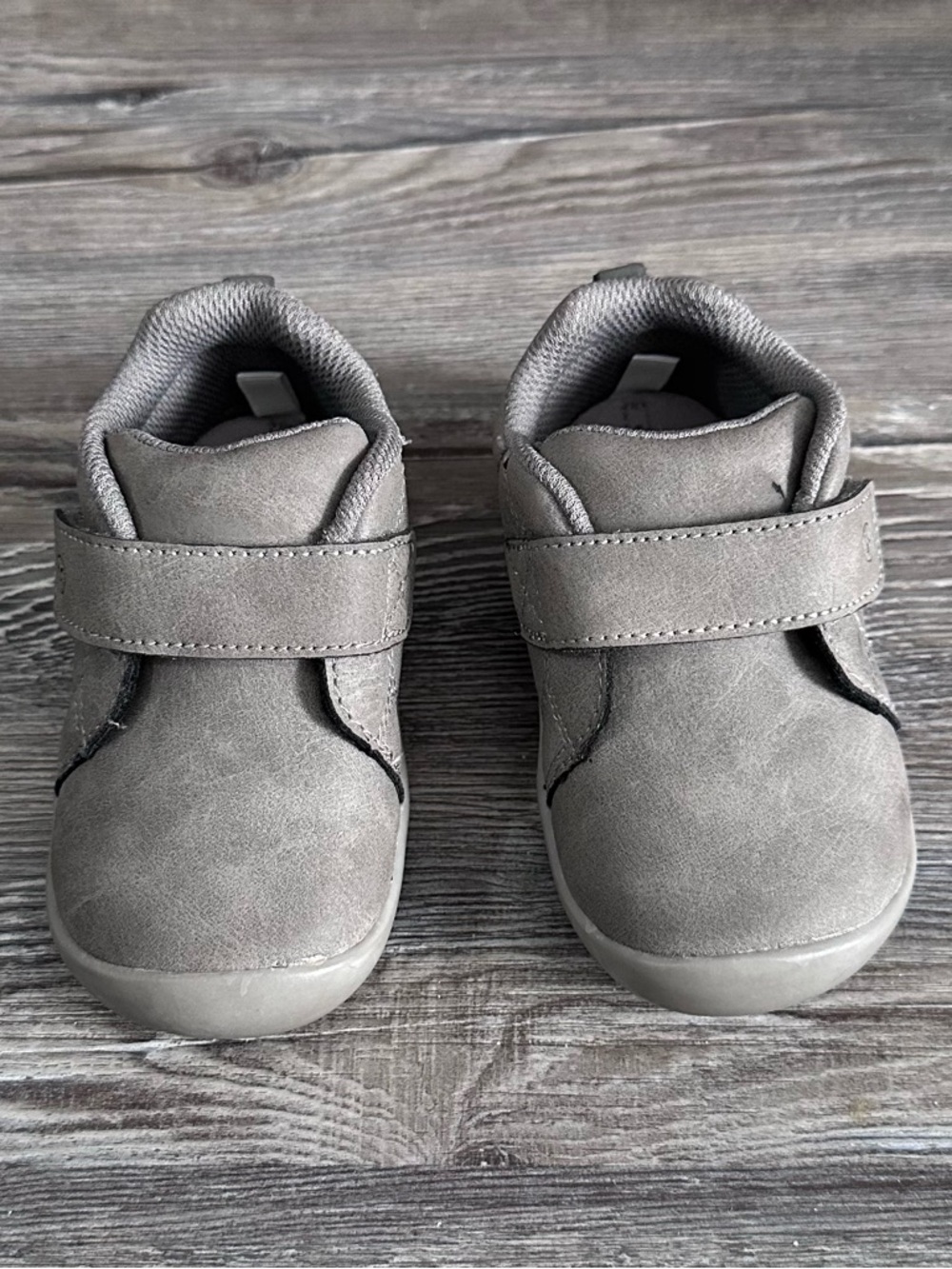 Stride rite tristan grey toddler baby shoes